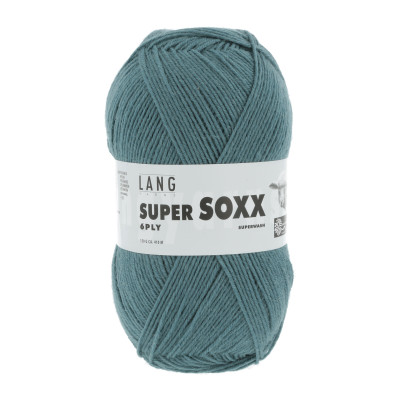 Super Soxx 6-nitka 88 - modrá příze LANG YARNS
