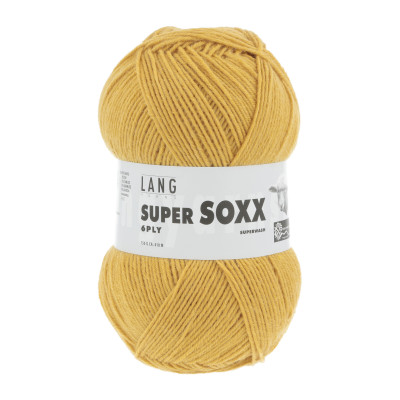 Super Soxx 6-nitka 150 - žlutá příze LANG YARNS