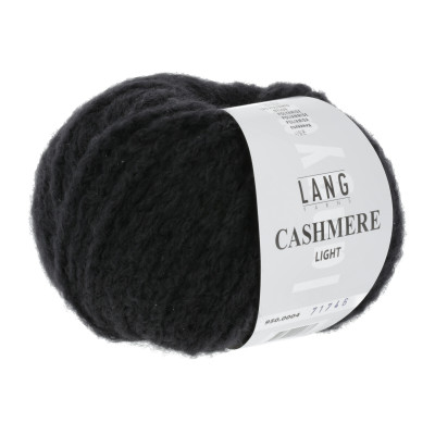 Cashmere Light 4 - černá příze LANG YARNS
