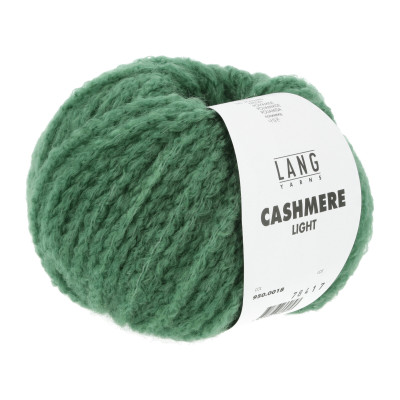 Cashmere Light 18 - zelená příze LANG YARNS
