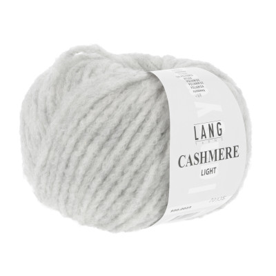 Cashmere Light 23 - šedá příze LANG YARNS