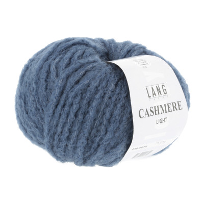 Cashmere Light 34 - modrá příze LANG YARNS