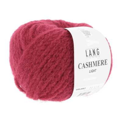 Cashmere Light 61 - červená příze LANG YARNS