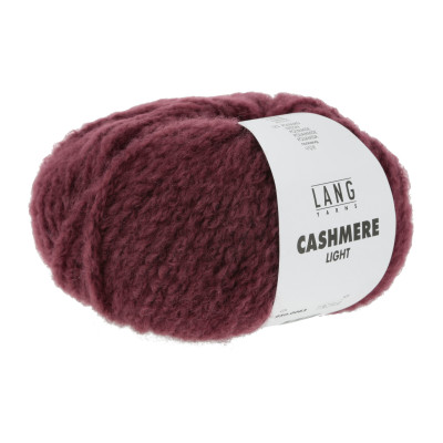 Cashmere Light 63 - červená příze LANG YARNS