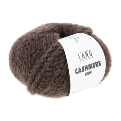Cashmere Light 67 - hnědá příze LANG YARNS