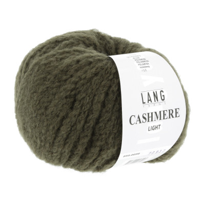 Cashmere Light 98 - zelená příze LANG YARNS