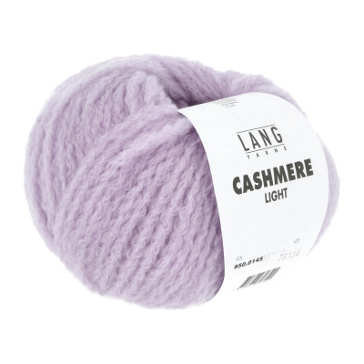 Cashmere Light 145 - fialová příze LANG YARNS