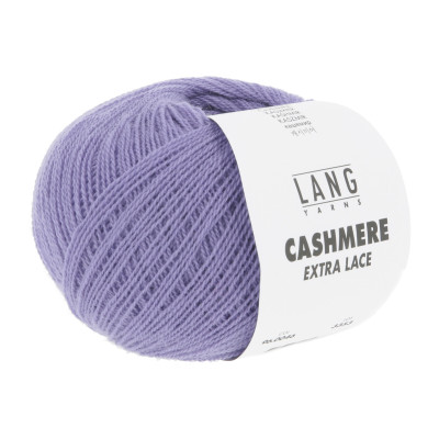 Cashmere Extra Lace 46 - fialová příze LANG YARNS