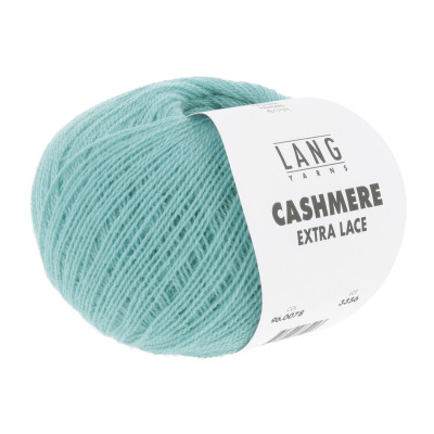 Cashmere Extra Lace 78 - zelená příze LANG YARNS