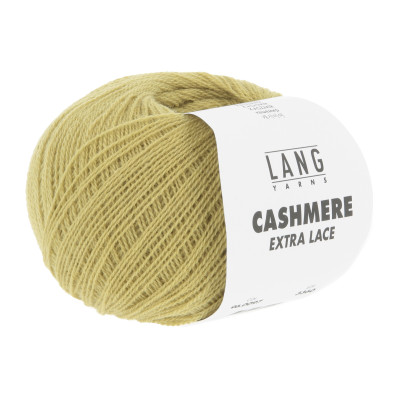 Cashmere Extra Lace 97 - zelená příze LANG YARNS