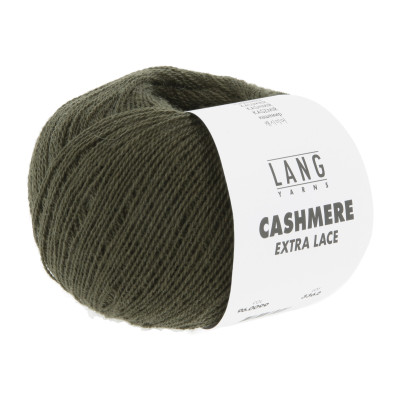 Cashmere Extra Lace 99 - zelená příze LANG YARNS