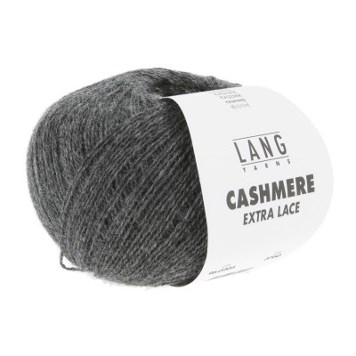Cashmere Extra Lace 205 - šedá příze LANG YARNS