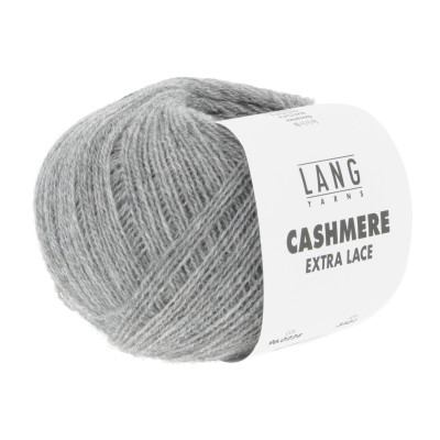Cashmere Extra Lace 224 - šedá příze LANG YARNS