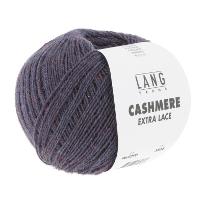 Cashmere Extra Lace 290 - šedá příze LANG YARNS
