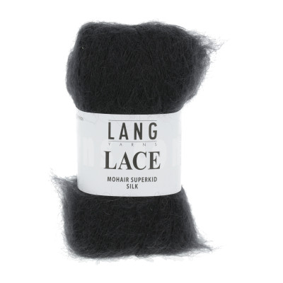 Lace 4 - černá příze LANG YARNS
