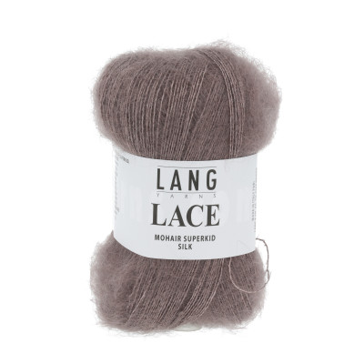 Lace 68 - hnědá příze LANG YARNS