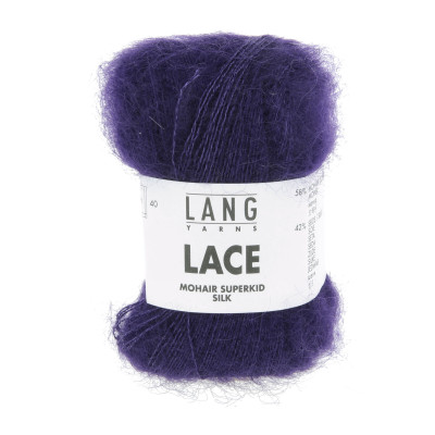 Lace 90 - modrá příze LANG YARNS