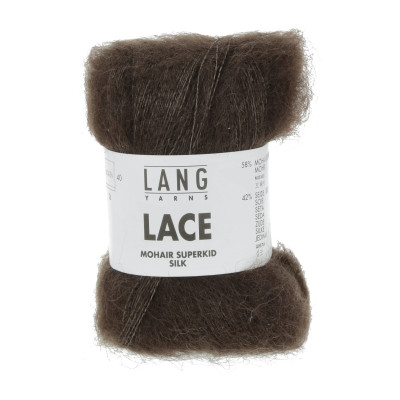 Lace 168 - hnědá příze LANG YARNS