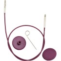 Lanko Purple k výměnným kruhovým jehlicím KnitPro