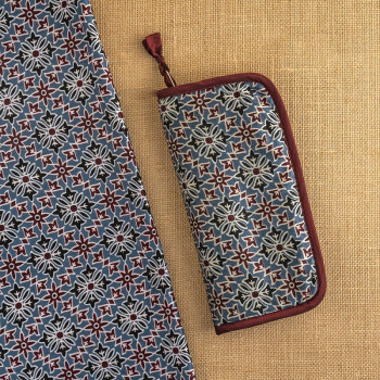 Ajrak Látkové pouzdro na ponožkové jehlice KnitPro Lantern Moon