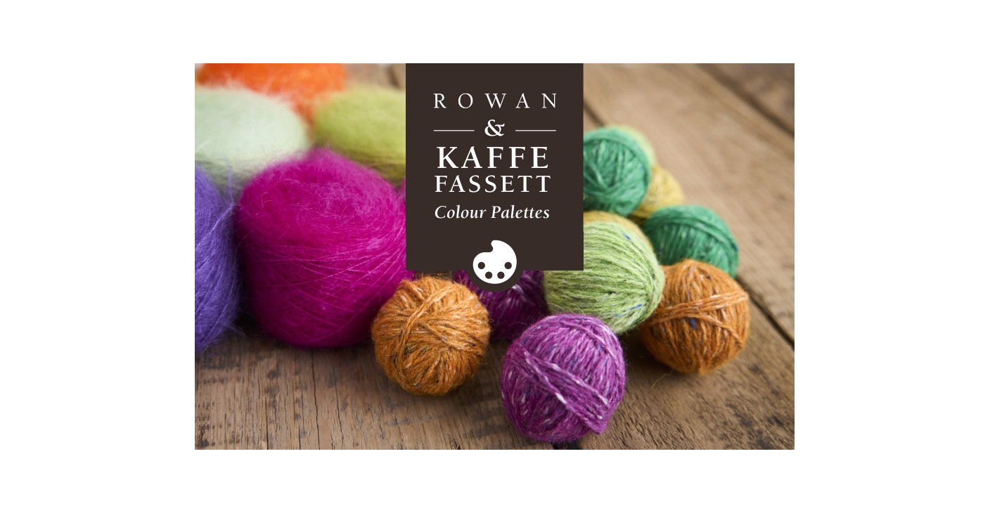 Kaffe Fassett - ROWAN limitovaná kolekce – barvy, které inspirují