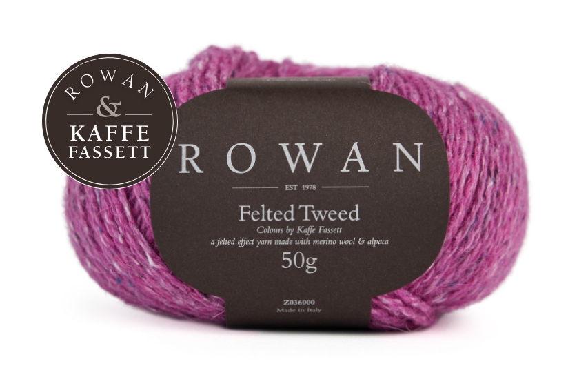 Rowan Felted Tweed – barvy podle Kaffe Fassett